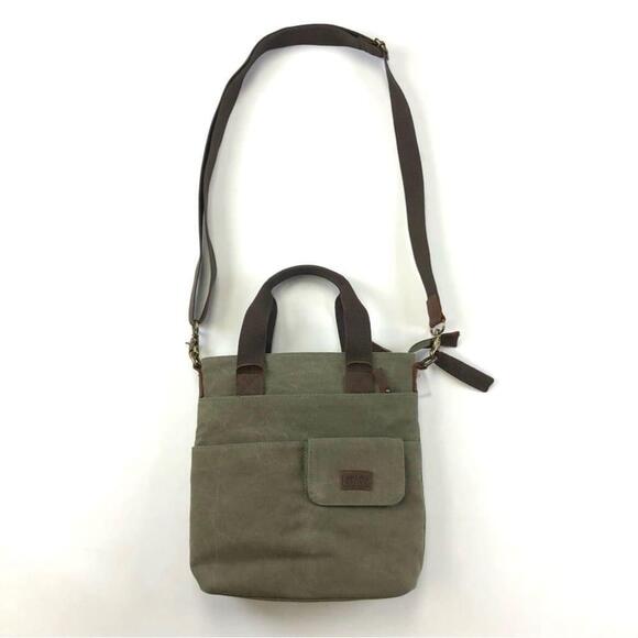 acacia Handbags - Acacia olive brown messenger cross body book bag Adjustable strap